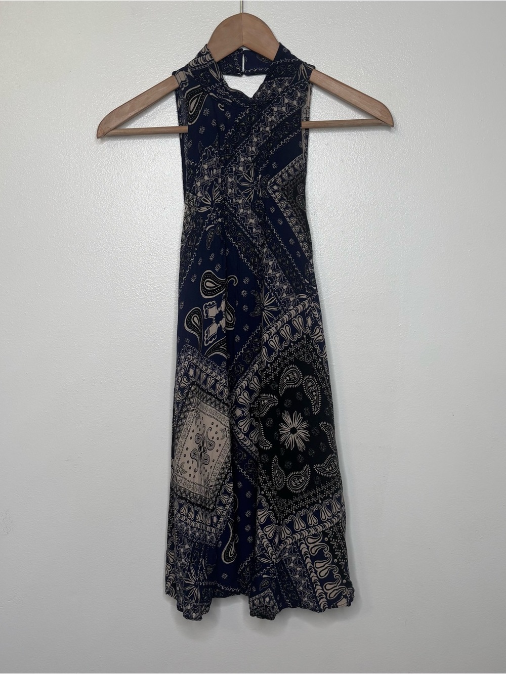 Intimately Free People Beaux Bandana Paisley Print Mini Dress - Picture 4 of 11